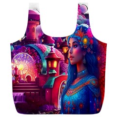 Fantasy Arts  Full Print Recycle Bag (xl) by Internationalstore