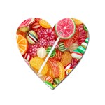 Aesthetic Candy Art Heart Magnet Front