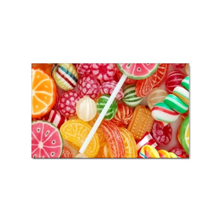 Aesthetic Candy Art Sticker Rectangular (10 pack)