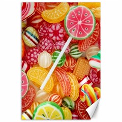 Aesthetic Candy Art Canvas 24  X 36  by Internationalstore