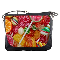 Aesthetic Candy Art Messenger Bag by Internationalstore