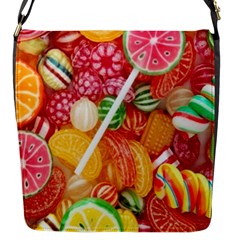 Aesthetic Candy Art Flap Closure Messenger Bag (s) by Internationalstore