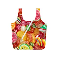 Aesthetic Candy Art Full Print Recycle Bag (s) by Internationalstore