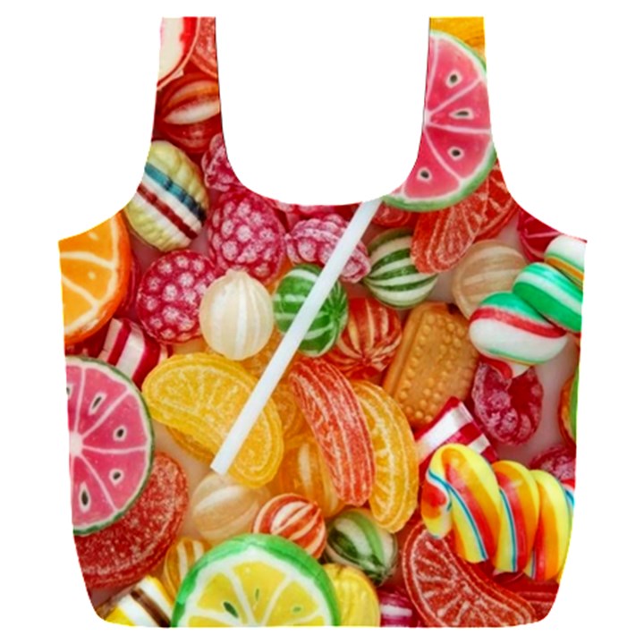 Aesthetic Candy Art Full Print Recycle Bag (XXXL)