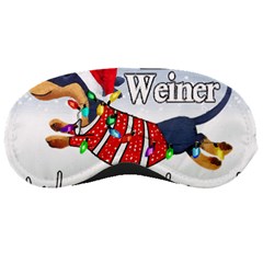 Weiner T- Shirt Walking In A Weiner Wonderland T- Shirt (1) Sleep Mask by ZUXUMI