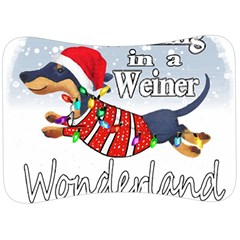 Weiner T- Shirt Walking In A Weiner Wonderland T- Shirt (1) Velour Seat Head Rest Cushion by ZUXUMI