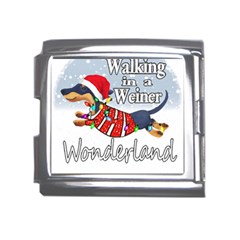 Weiner T- Shirt Walking In A Weiner Wonderland T- Shirt (1) Weiner T- Shirt Walking In A Weiner Wonderland T- Shirt Mega Link Italian Charm (18mm) by ZUXUMI