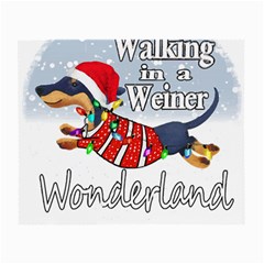 Weiner T- Shirt Walking In A Weiner Wonderland T- Shirt (1) Weiner T- Shirt Walking In A Weiner Wonderland T- Shirt Small Glasses Cloth by ZUXUMI