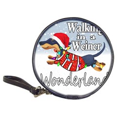 Weiner T- Shirt Walking In A Weiner Wonderland T- Shirt (1) Weiner T- Shirt Walking In A Weiner Wonderland T- Shirt Classic 20-cd Wallets by ZUXUMI