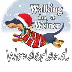 Weiner T- Shirt Walking In A Weiner Wonderland T- Shirt (1) Weiner T- Shirt Walking In A Weiner Wonderland T- Shirt Play Mat (square)