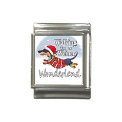 Weiner T- Shirt Walking In A Weiner Wonderland T- Shirt (1) Weiner T- Shirt Walking In A Weiner Wonderland T- Shirt Welder T- Shirt Funny Welder T- Shirt Italian Charm (13mm) by ZUXUMI