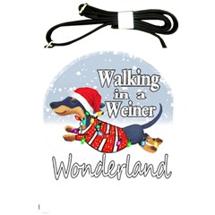 Weiner T- Shirt Walking In A Weiner Wonderland T- Shirt (1) Weiner T- Shirt Walking In A Weiner Wonderland T- Shirt Welder T- Shirt Funny Welder T- Shirt Shoulder Sling Bag by ZUXUMI