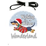 Weiner T- Shirt Walking In A Weiner Wonderland T- Shirt (1) Weiner T- Shirt Walking In A Weiner Wonderland T- Shirt Welder T- Shirt Funny Welder T- Shirt Shoulder Sling Bag Front