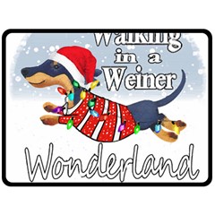 Weiner T- Shirt Walking In A Weiner Wonderland T- Shirt (1) Weiner T- Shirt Walking In A Weiner Wonderland T- Shirt Welder T- Shirt Funny Welder T- Shirt Fleece Blanket (large) by ZUXUMI