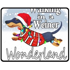 Weiner T- Shirt Walking In A Weiner Wonderland T- Shirt (1) Weiner T- Shirt Walking In A Weiner Wonderland T- Shirt Welder T- Shirt Funny Welder T- Shirt Fleece Blanket (medium) by ZUXUMI