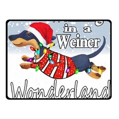 Weiner T- Shirt Walking In A Weiner Wonderland T- Shirt (1) Weiner T- Shirt Walking In A Weiner Wonderland T- Shirt Welder T- Shirt Funny Welder T- Shirt Fleece Blanket (small) by ZUXUMI