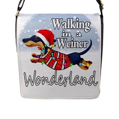 Weiner T- Shirt Walking In A Weiner Wonderland T- Shirt (1) Weiner T- Shirt Walking In A Weiner Wonderland T- Shirt Welder T- Shirt Funny Welder T- Shirt Flap Closure Messenger Bag (l) by ZUXUMI