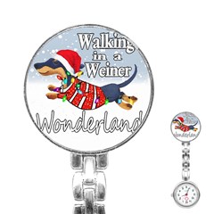 Weiner T- Shirt Walking In A Weiner Wonderland T- Shirt (1) Weiner T- Shirt Walking In A Weiner Wonderland T- Shirt Welder T- Shirt Funny Welder T- Shirt Stainless Steel Nurses Watch by ZUXUMI