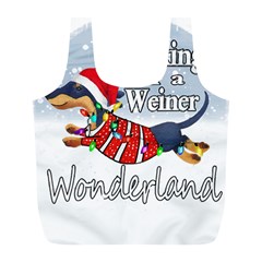 Weiner T- Shirt Walking In A Weiner Wonderland T- Shirt (1) Weiner T- Shirt Walking In A Weiner Wonderland T- Shirt Welder T- Shirt Funny Welder T- Shirt Full Print Recycle Bag (l) by ZUXUMI