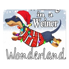 Weiner T- Shirt Walking In A Weiner Wonderland T- Shirt (1) Weiner T- Shirt Walking In A Weiner Wonderland T- Shirt Welder T- Shirt Funny Welder T- Shirt Two Sides Premium Plush Fleece Blanket (large) by ZUXUMI