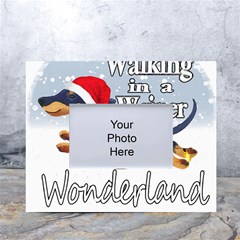 Weiner T- Shirt Walking In A Weiner Wonderland T- Shirt (1) Weiner T- Shirt Walking In A Weiner Wonderland T- Shirt Welder T- Shirt Funny Welder T- Shirt White Tabletop Photo Frame 4 x6  by ZUXUMI