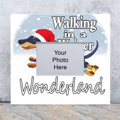 Weiner T- Shirt Walking In A Weiner Wonderland T- Shirt (1) Weiner T- Shirt Walking In A Weiner Wonderland T- Shirt Welder T- Shirt Funny Welder T- Shirt White Wall Photo Frame 5  X 7 