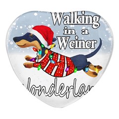 Weiner T- Shirt Walking In A Weiner Wonderland T- Shirt (1) Weiner T- Shirt Walking In A Weiner Wonderland T- Shirt Welder T- Shirt Funny Welder T- Shirt Heart Glass Fridge Magnet (4 Pack) by ZUXUMI