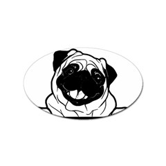 Black Pug Dog If I Cant Bring My Dog I T- Shirt Black Pug Dog If I Can t Bring My Dog I m Not Going Sticker Oval (10 Pack) by EnriqueJohnson