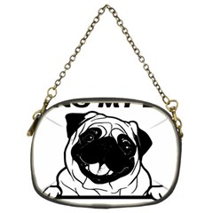 Black Pug Dog If I Cant Bring My Dog I T- Shirt Black Pug Dog If I Can t Bring My Dog I m Not Going Chain Purse (two Sides) by EnriqueJohnson