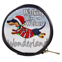 Weiner T- Shirt Walking In A Weiner Wonderland T- Shirt (1) Mini Makeup Bag