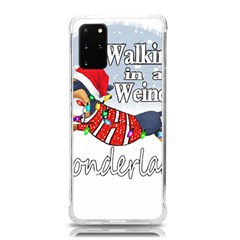 Weiner T- Shirt Walking In A Weiner Wonderland T- Shirt (1) Samsung Galaxy S20plus 6 7 Inch Tpu Uv Case by ZUXUMI