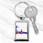 Arts Key Chain (Rectangle) Front