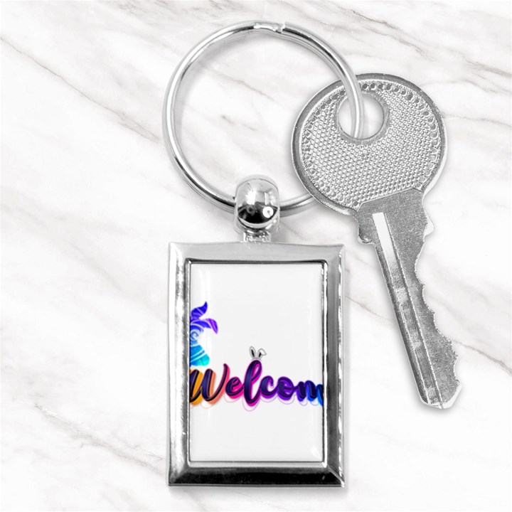 Arts Key Chain (Rectangle)