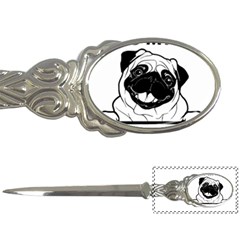 Black Pug Dog If I Cant Bring My Dog I T- Shirt Black Pug Dog If I Can t Bring My Dog I m Not Going Letter Opener by EnriqueJohnson