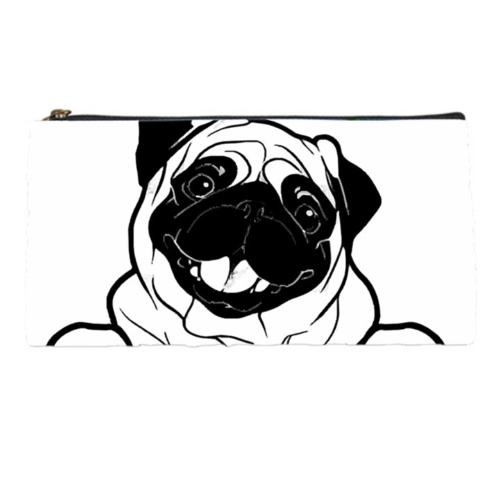 Black Pug Dog If I Cant Bring My Dog I T- Shirt Black Pug Dog If I Can t Bring My Dog I m Not Going Pencil Case