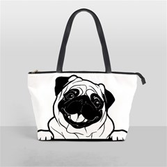 Black Pug Dog If I Cant Bring My Dog I T- Shirt Black Pug Dog If I Can t Bring My Dog I m Not Going Classic Shoulder Handbag by EnriqueJohnson