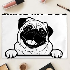 Black Pug Dog If I Cant Bring My Dog I T- Shirt Black Pug Dog If I Can t Bring My Dog I m Not Going Cosmetic Bag (xxl) by EnriqueJohnson