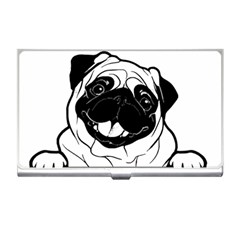 Black Pug Dog If I Cant Bring My Dog I T- Shirt Black Pug Dog If I Can t Bring My Dog I m Not Going Business Card Holder by EnriqueJohnson