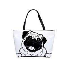 Black Pug Dog If I Cant Bring My Dog I T- Shirt Black Pug Dog If I Can t Bring My Dog I m Not Going Classic Shoulder Handbag by EnriqueJohnson