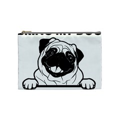 Black Pug Dog If I Cant Bring My Dog I T- Shirt Black Pug Dog If I Can t Bring My Dog I m Not Going Cosmetic Bag (medium) by EnriqueJohnson