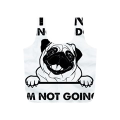 Black Pug Dog If I Cant Bring My Dog I T- Shirt Black Pug Dog If I Can t Bring My Dog I m Not Going Full Print Recycle Bag (s) by EnriqueJohnson