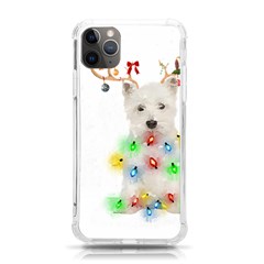 West Highland White Terrier Dog Snow T- Shirt West Highland White Terrier Dog Snow Reindeer Santa Ha Iphone 11 Pro Max 6 5 Inch Tpu Uv Print Case by ZUXUMI