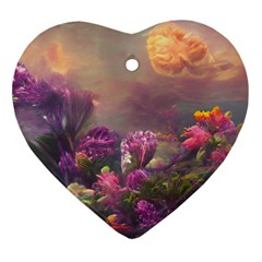 Floral Blossoms  Ornament (heart) by Internationalstore