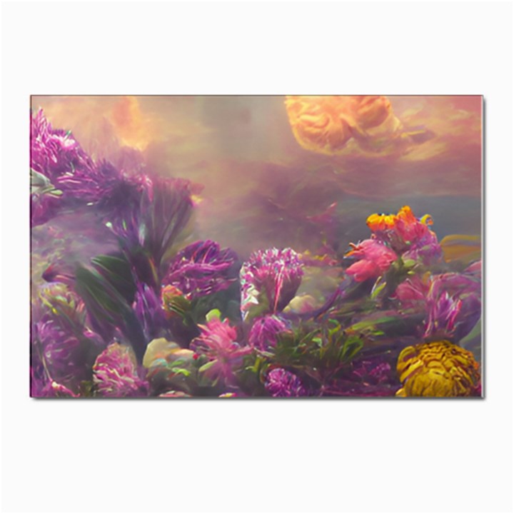 Floral Blossoms  Postcard 4 x 6  (Pkg of 10)