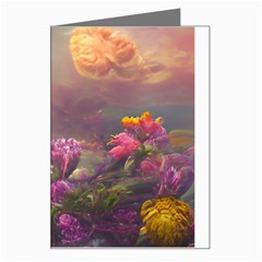 Floral Blossoms  Greeting Card by Internationalstore