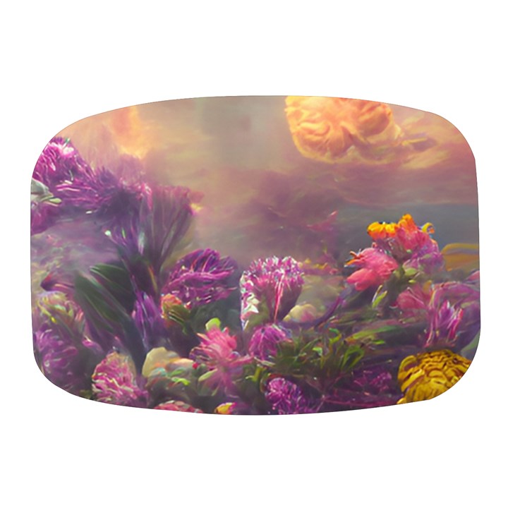 Floral Blossoms  Mini Square Pill Box