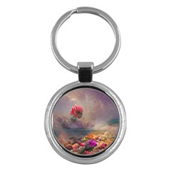 Floral Blossoms  Key Chain (round) by Internationalstore