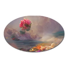 Floral Blossoms  Oval Magnet by Internationalstore