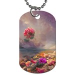 Floral Blossoms  Dog Tag (One Side) Front