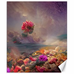 Floral Blossoms  Canvas 20  X 24  by Internationalstore